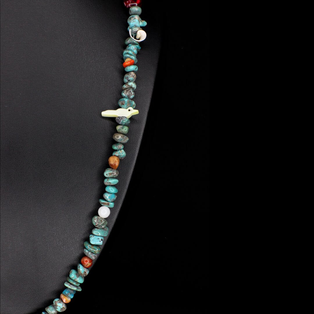 Mixed Stone Turquoise Necklace