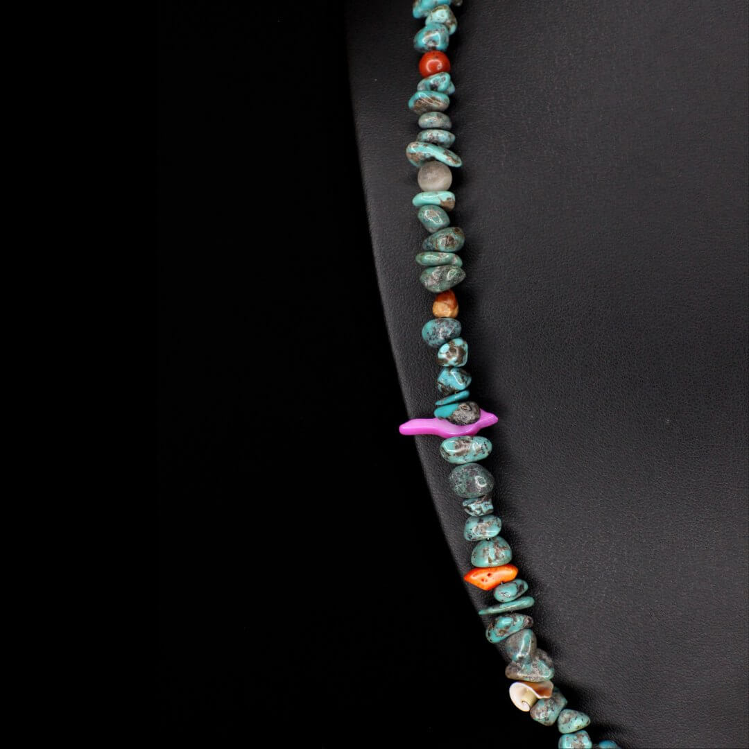 Mixed Stone Turquoise Necklace