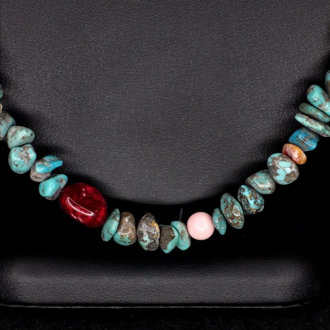 Mixed Stone Turquoise Necklace