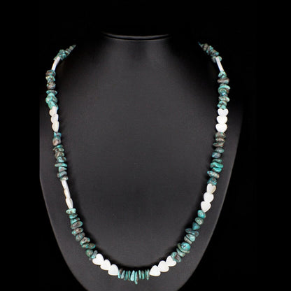 Mother of Pearl Turquoise Necklace