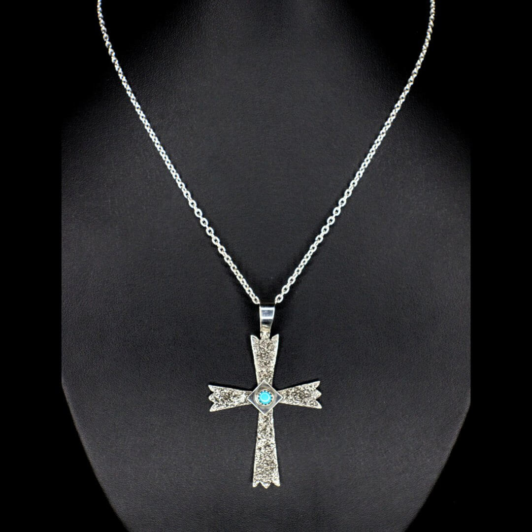 Ingot Turquoise Cross