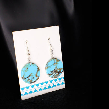 Turquoise Moon Earrings