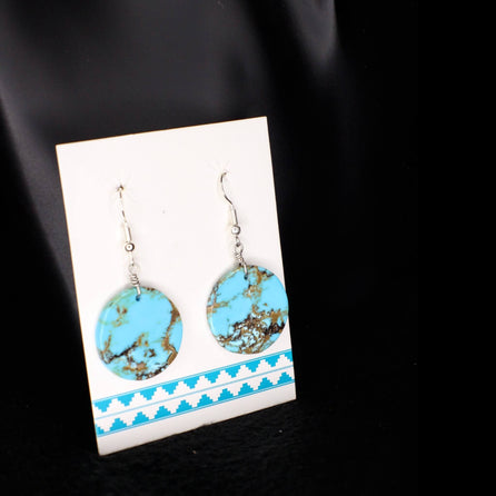 Turquoise Moon Earrings