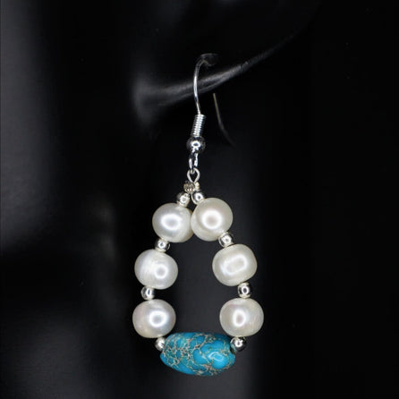 Pearl & Turquoise Drops