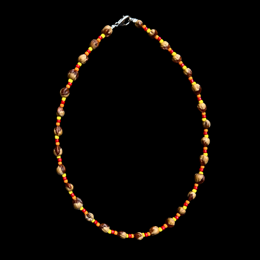 Fall Collection Ghost Bead Choker