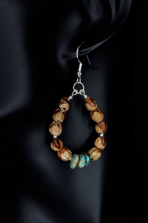 Earthbound Spirit Teardrop Earrings