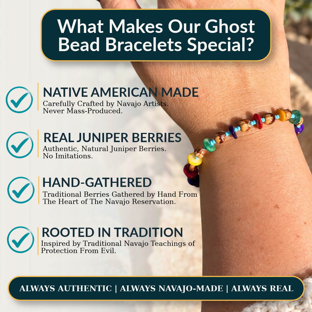 Ghost Bead Bracelets