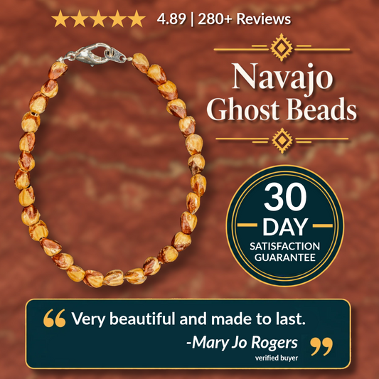 Ghost Bead Bracelets