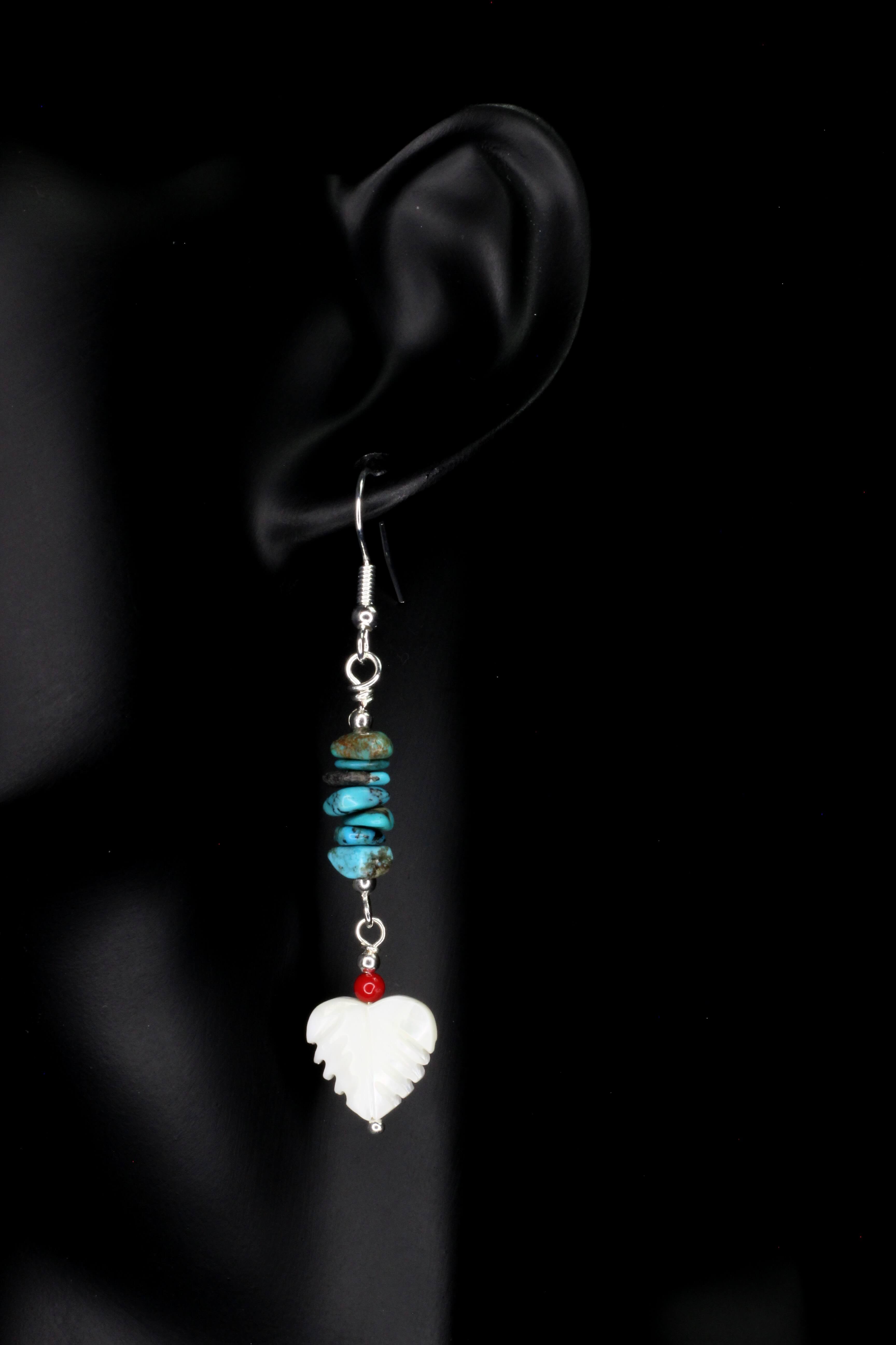 Turquoise Charm Earrings
