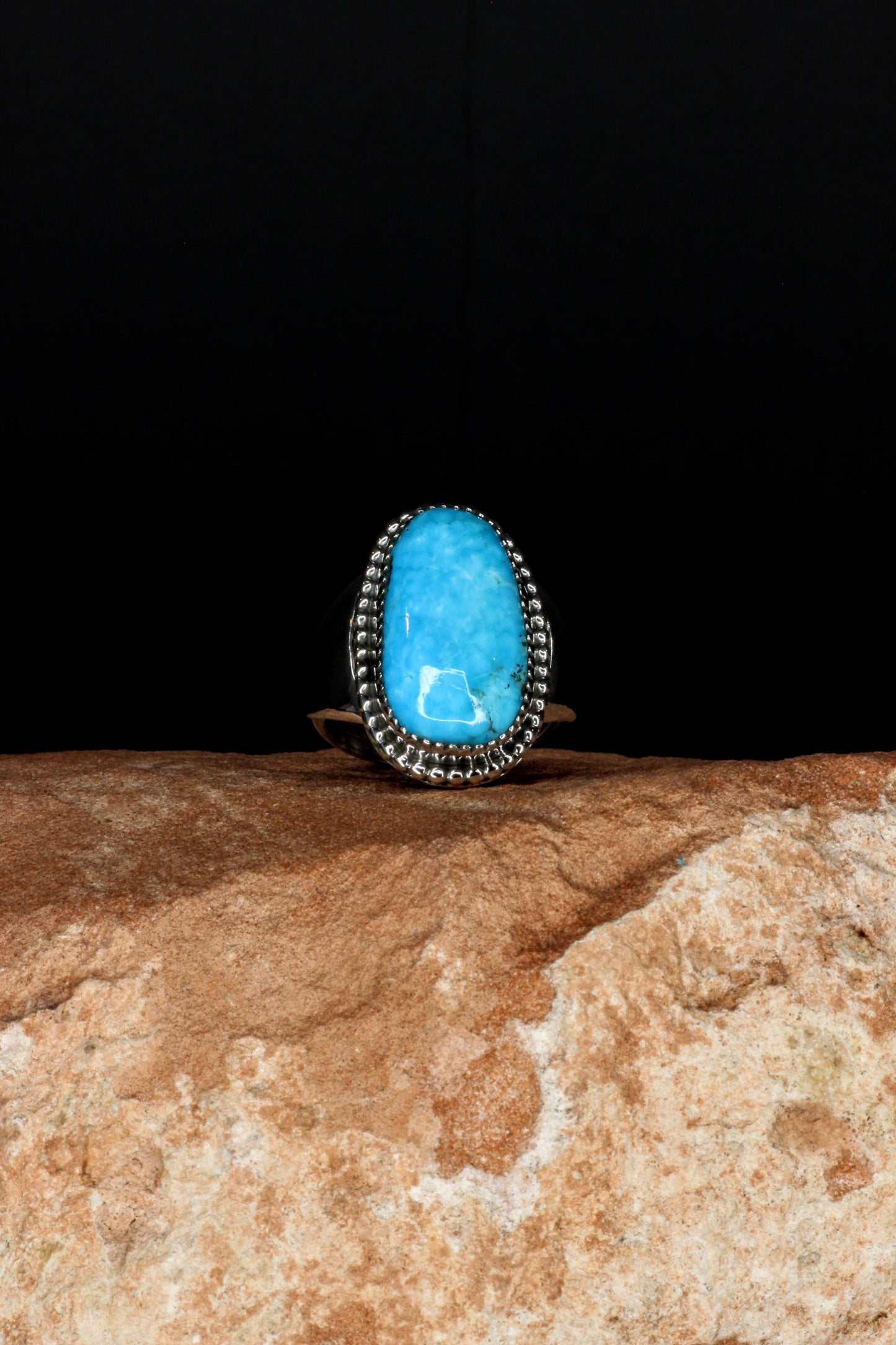 Loan Mountain Turquoise Ring | Size 12.5