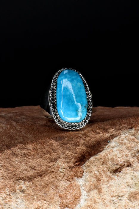 Loan Mountain Turquoise Ring | Size 12.5