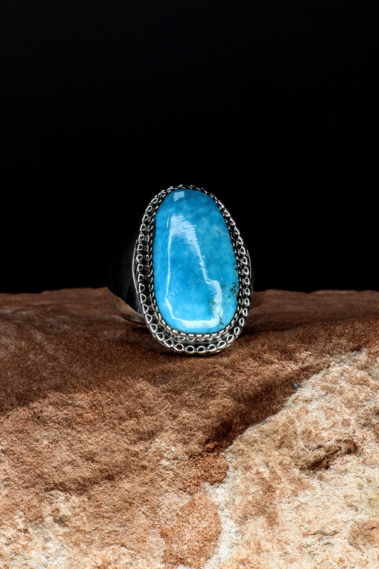 Loan Mountain Turquoise Ring | Size 12.5