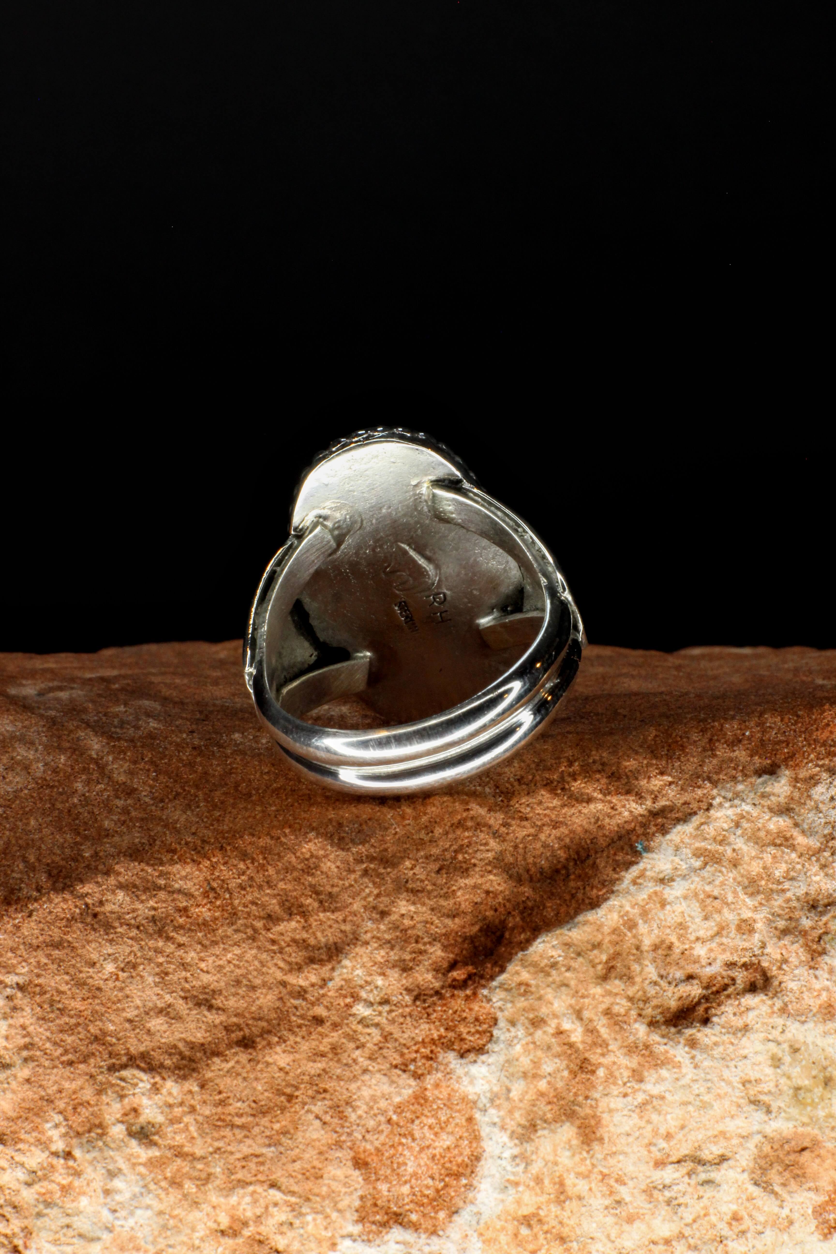 Loan Mountain Turquoise Ring | Size 12.5