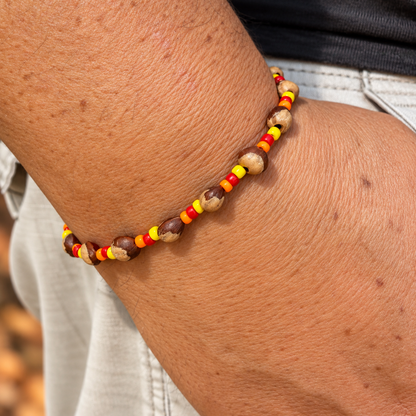 Fall Collection Ghost Bead Bracelet