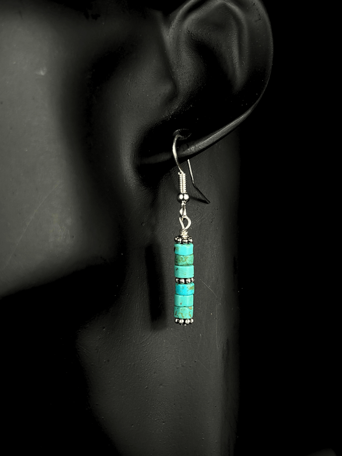 Silver & Turquoise Dangles