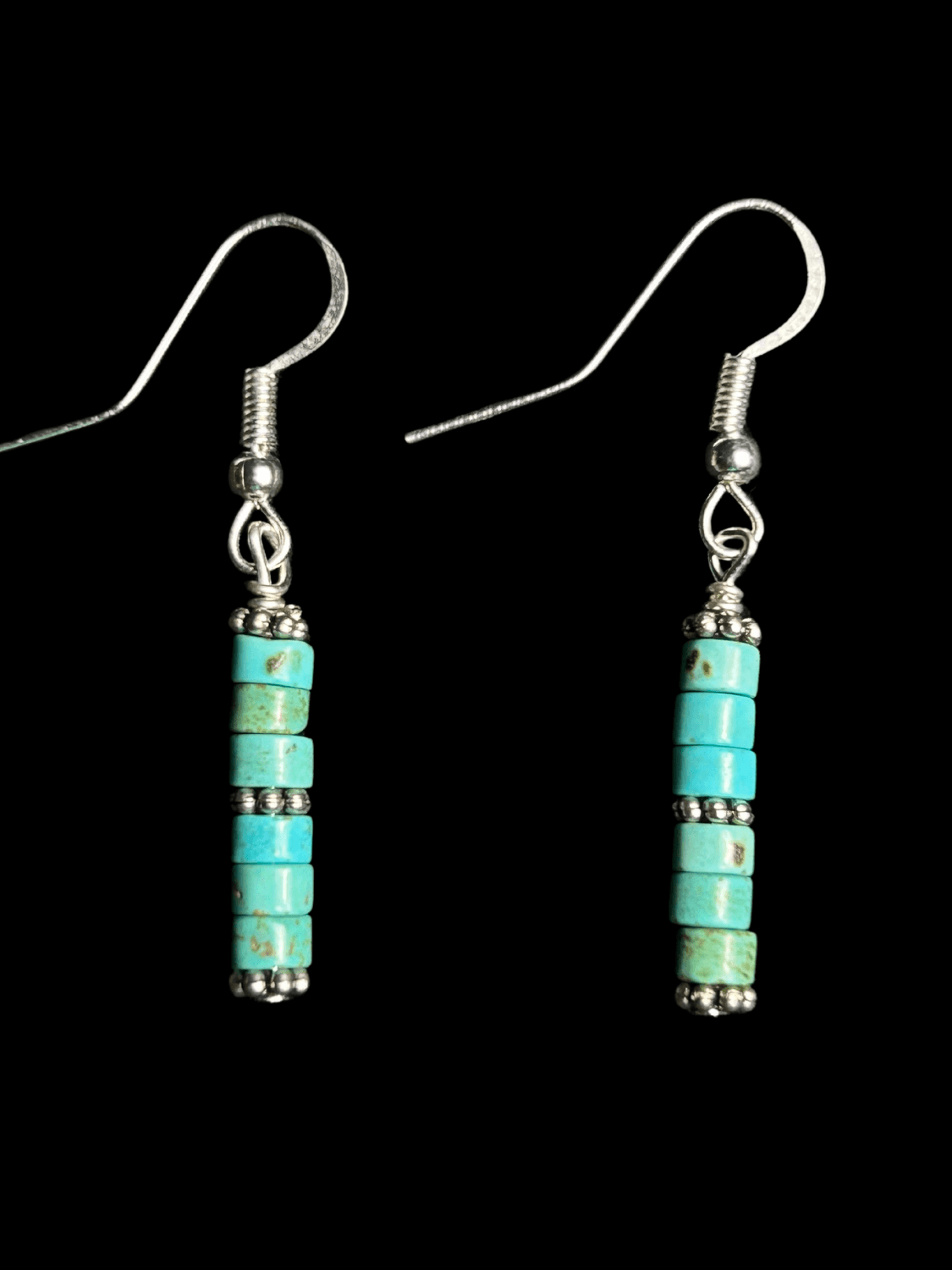 Silver & Turquoise Dangles