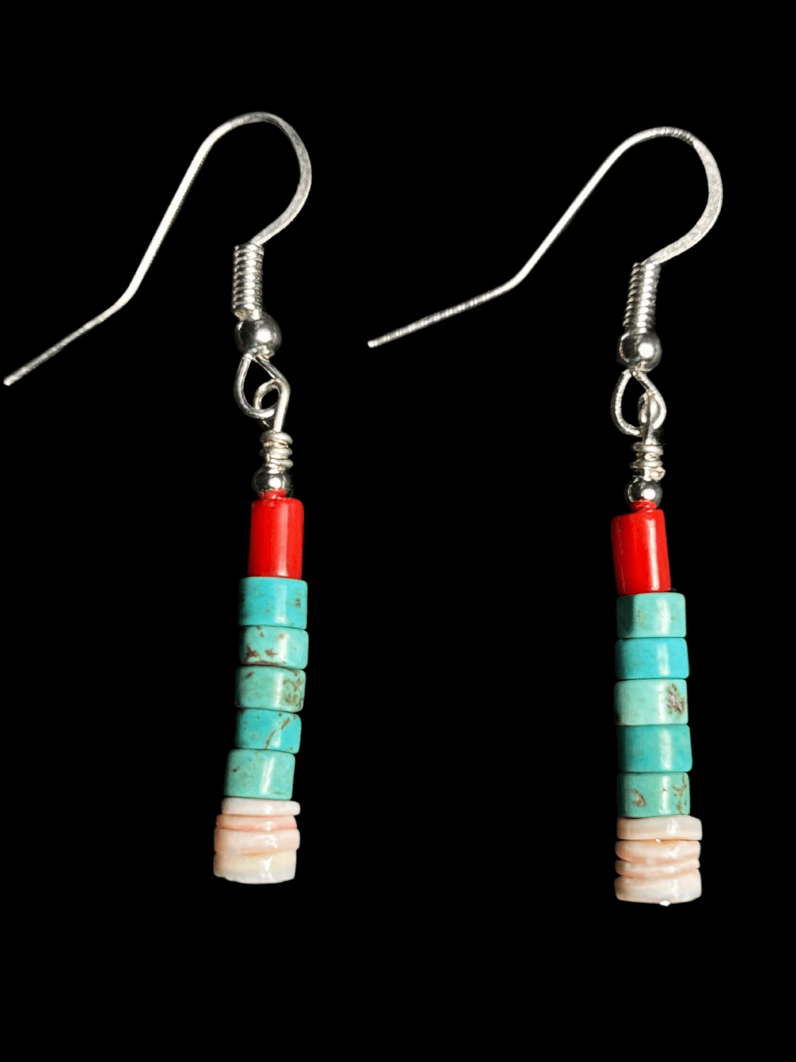 Straight Turquoise Earrings