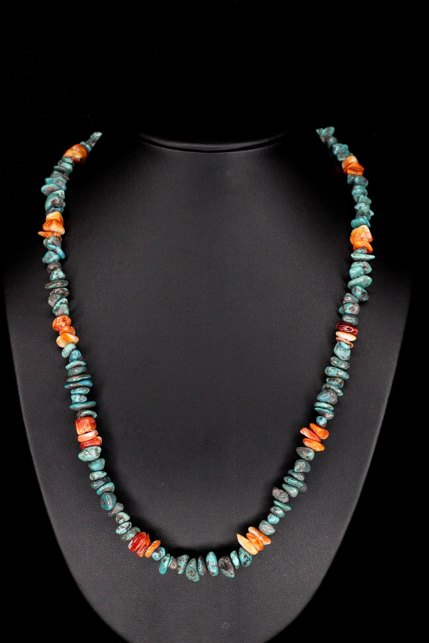 Desert Fire & Sky Necklace