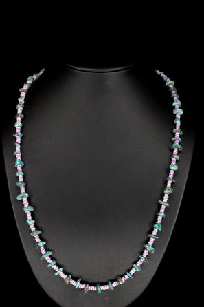 Violet Current Necklace
