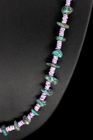 Violet Current Necklace