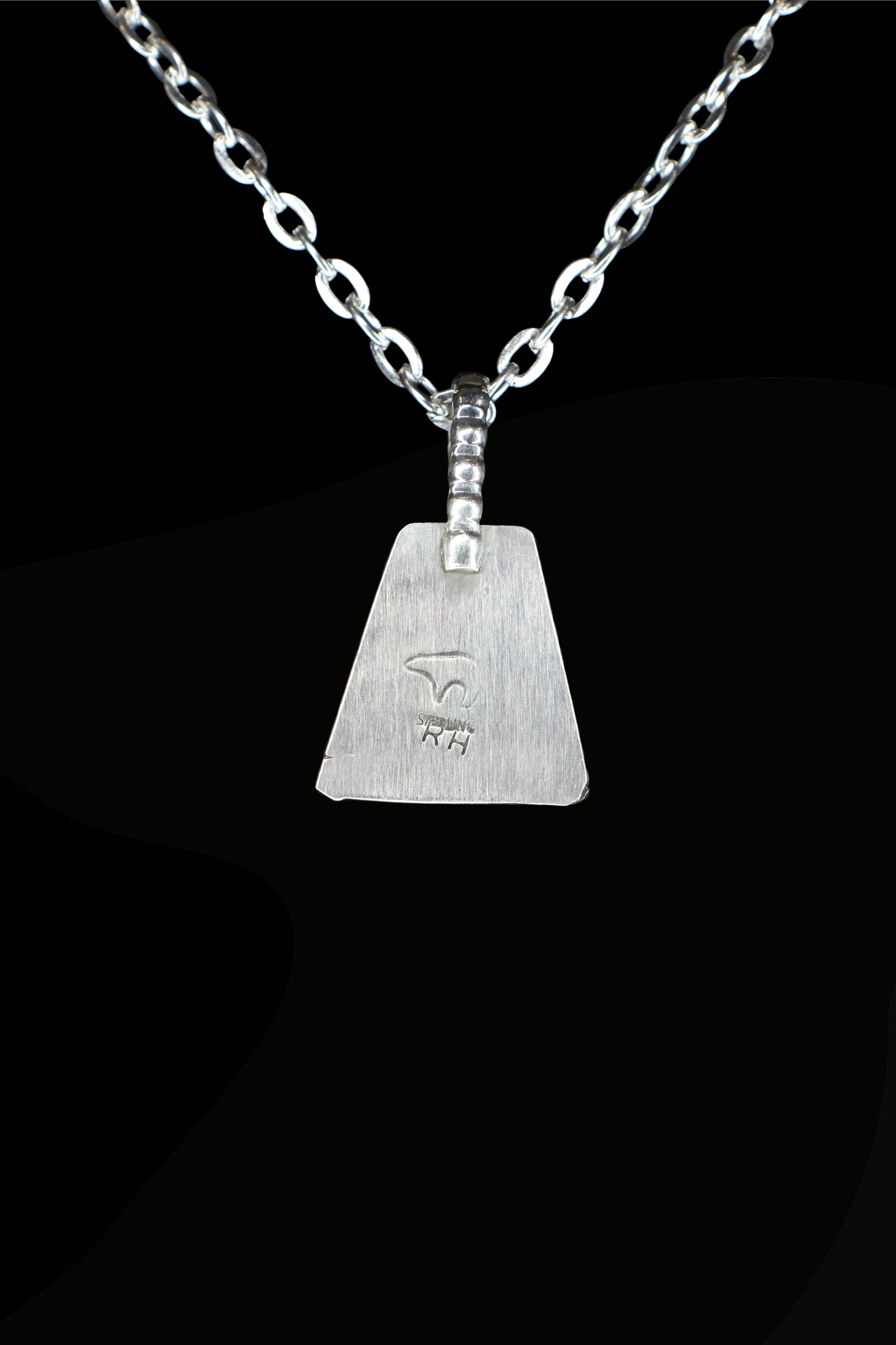 Trapezoid Turquoise Pendant