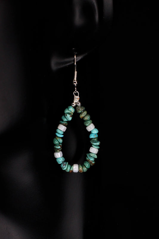 Turquoise Teardrop Earrings