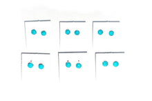 Load image into Gallery viewer, Turquoise Inlay Earrings
