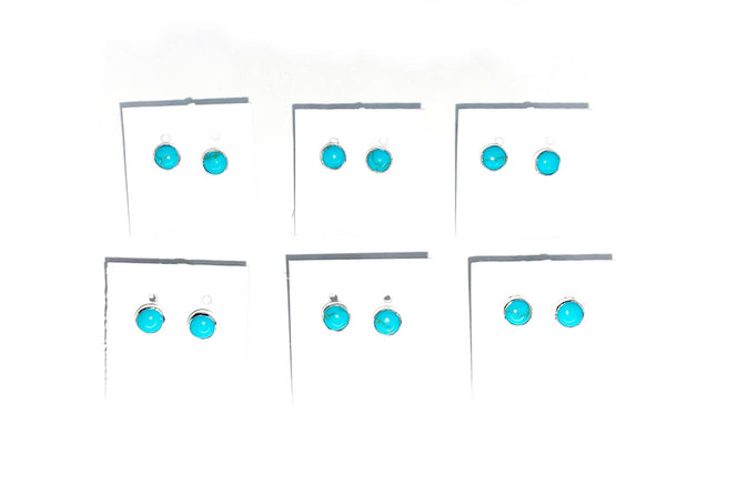 Turquoise Inlay Earrings