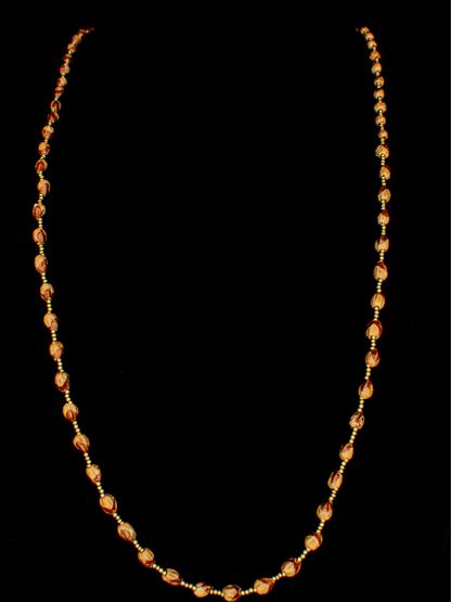 Assorted Color Ghost Bead Necklace