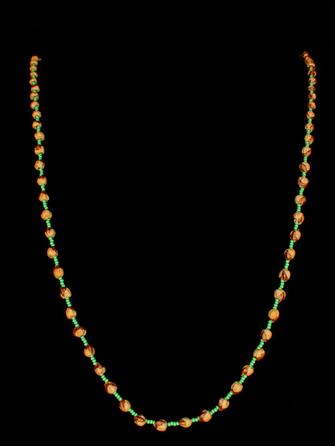 Assorted Color Ghost Bead Necklace