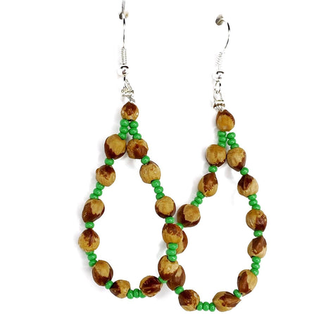 Ghost Bead Earrings