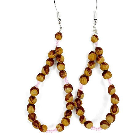 Ghost Bead Earrings
