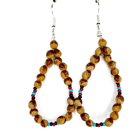 Ghost Bead Earrings
