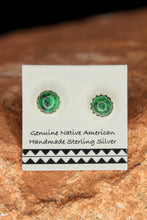 Load image into Gallery viewer, Turquoise Inlay Earrings