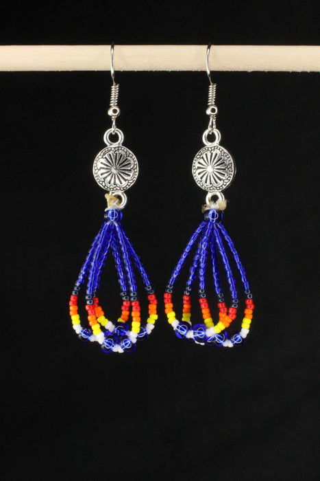 Classic Hand-Beaded Earrings