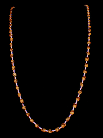 Assorted Color Ghost Bead Necklace