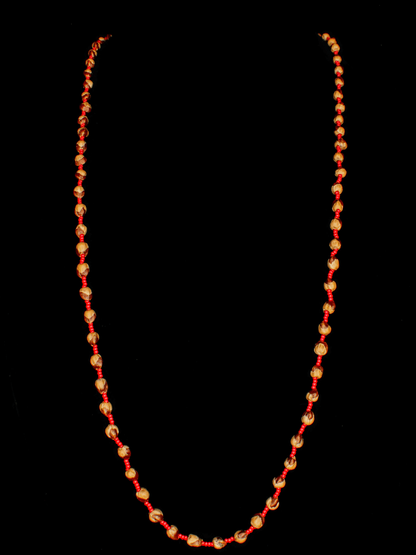 Assorted Color Ghost Bead Necklace