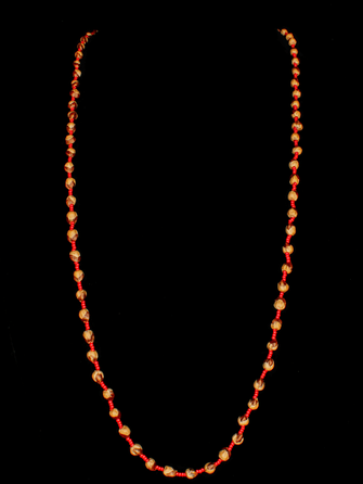 Assorted Color Ghost Bead Necklace